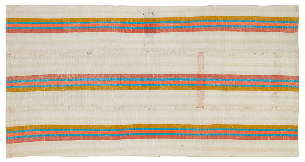 Chaput Over Dyed Kilim Rug 4'2'' x 8'0'' ft 127 x 245 cm
