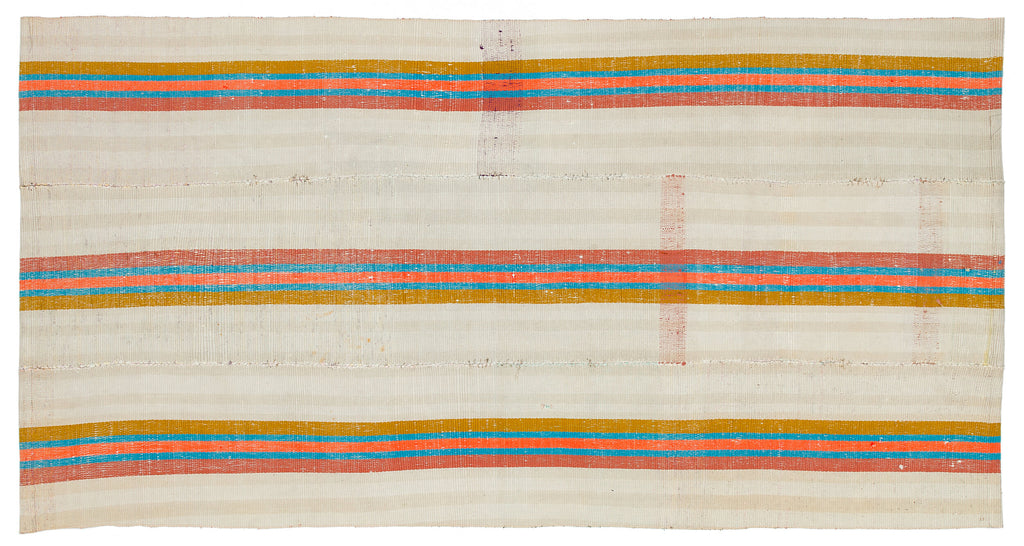 Chaput Over Dyed Kilim Rug 4'2'' x 8'0'' ft 127 x 245 cm