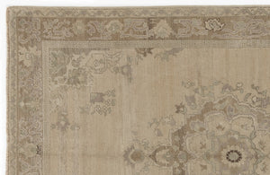 Beige Over Dyed Heritage Rug 5'5'' x 8'10'' ft 165 x 270 cm