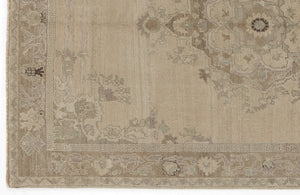 Beige Over Dyed Heritage Rug 5'5'' x 8'10'' ft 165 x 270 cm