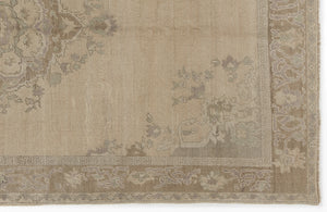 Beige Over Dyed Heritage Rug 5'5'' x 8'10'' ft 165 x 270 cm