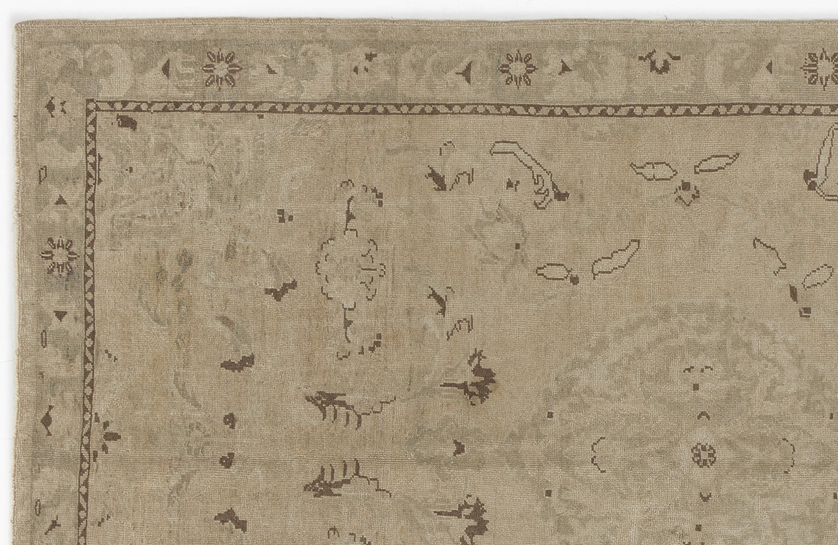 Beige Over Dyed Heritage Rug 5&#39;7&#39;&#39; x 8&#39;1&#39;&#39; ft 170 x 246 cm