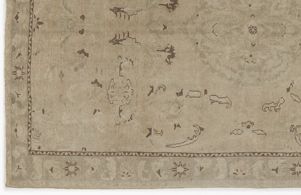 Beige Over Dyed Heritage Rug 5'7'' x 8'1'' ft 170 x 246 cm