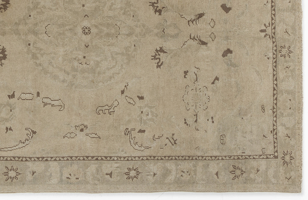 Beige Over Dyed Heritage Rug 5'7'' x 8'1'' ft 170 x 246 cm