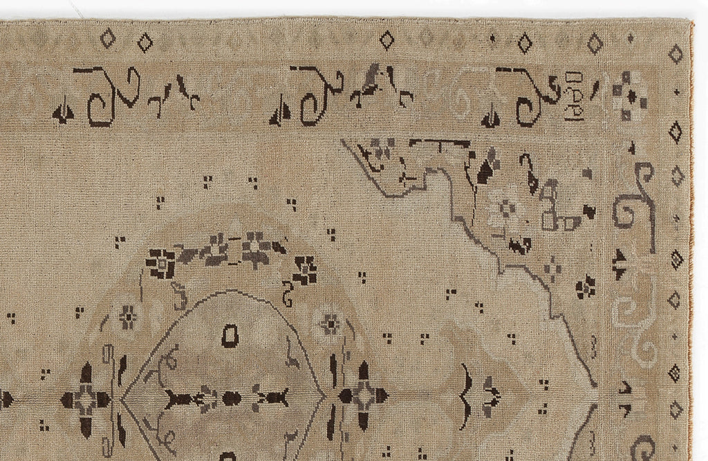Beige Over Dyed Heritage Rug 5'3'' x 9'4'' ft 160 x 285 cm