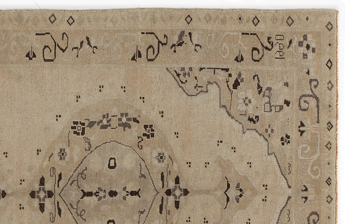 Beige Over Dyed Heritage Rug 5&#39;3&#39;&#39; x 9&#39;4&#39;&#39; ft 160 x 285 cm