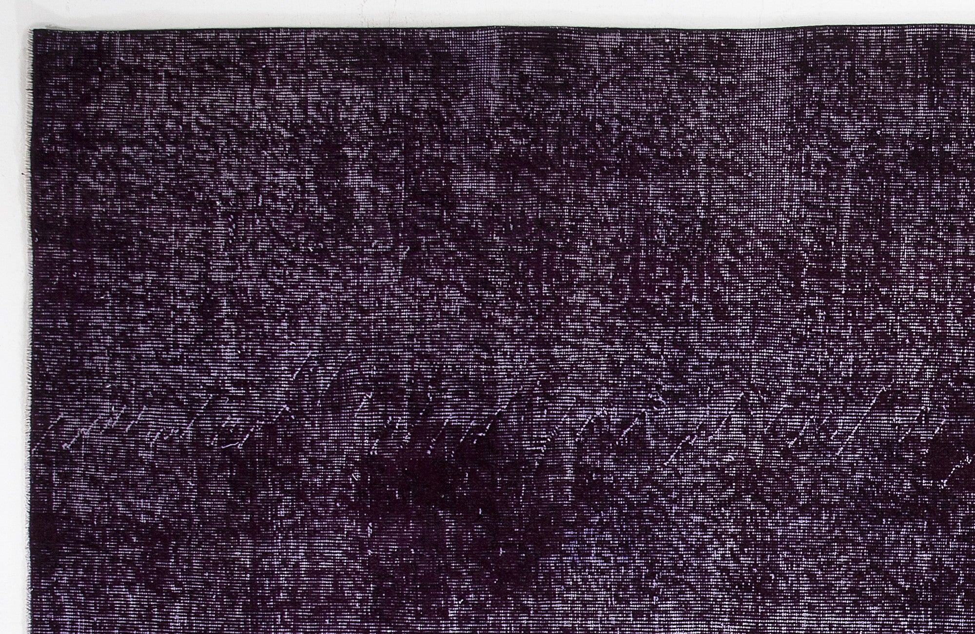 Purple Over Dyed Vintage Rug 7'3'' x 9'10'' ft 222 x 300 cm