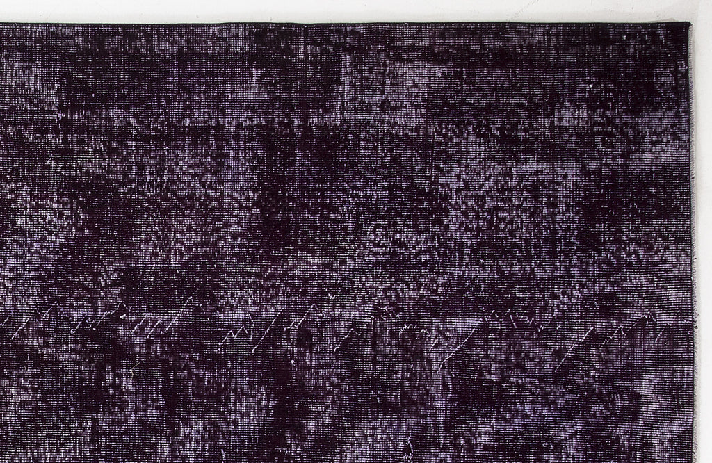 Purple Over Dyed Vintage Rug 7'3'' x 9'10'' ft 222 x 300 cm