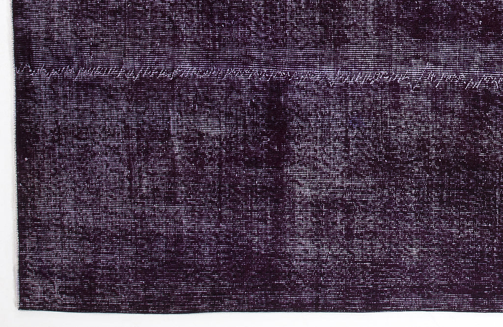 Purple Over Dyed Vintage Rug 7'3'' x 9'10'' ft 222 x 300 cm