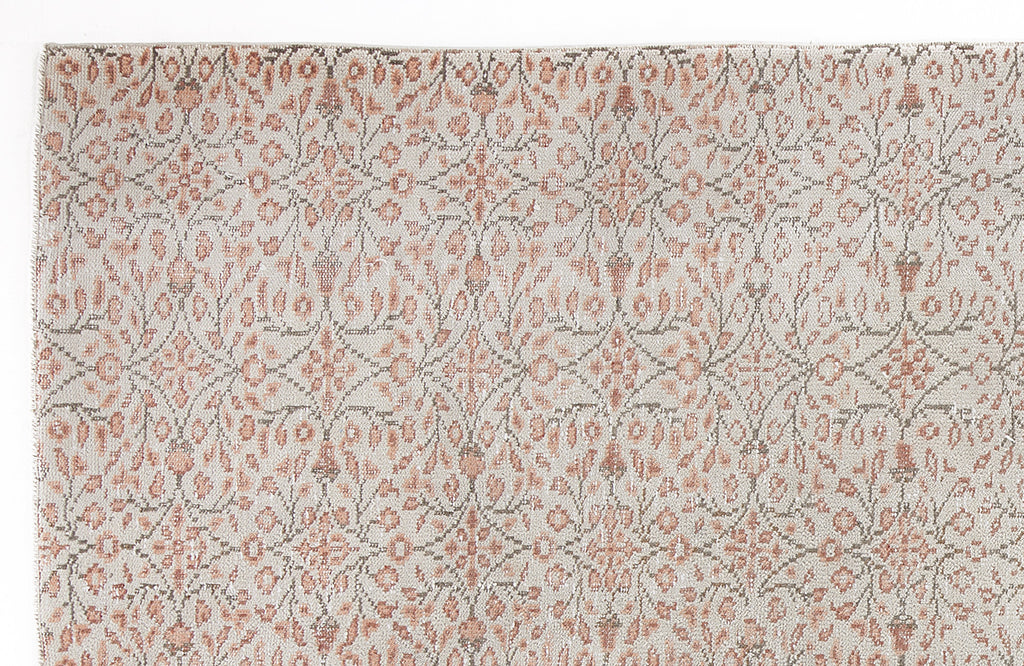 Beige Over Dyed Vintage Rug 6'5'' x 10'3'' ft 196 x 312 cm