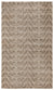 Beige Over Dyed Vintage Rug 4'10'' x 8'4'' ft 148 x 253 cm