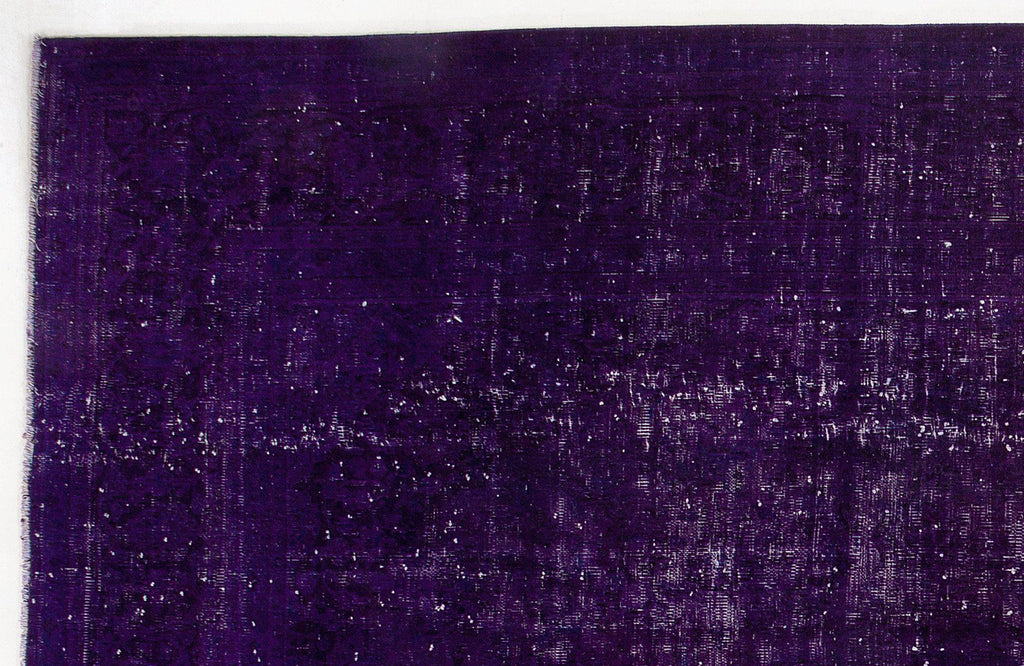 Purple Over Dyed Vintage XLarge Rug 9'0'' x 12'5'' ft 275 x 379 cm
