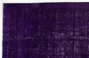 Purple Over Dyed Vintage XLarge Rug 9'0'' x 12'5'' ft 275 x 379 cm