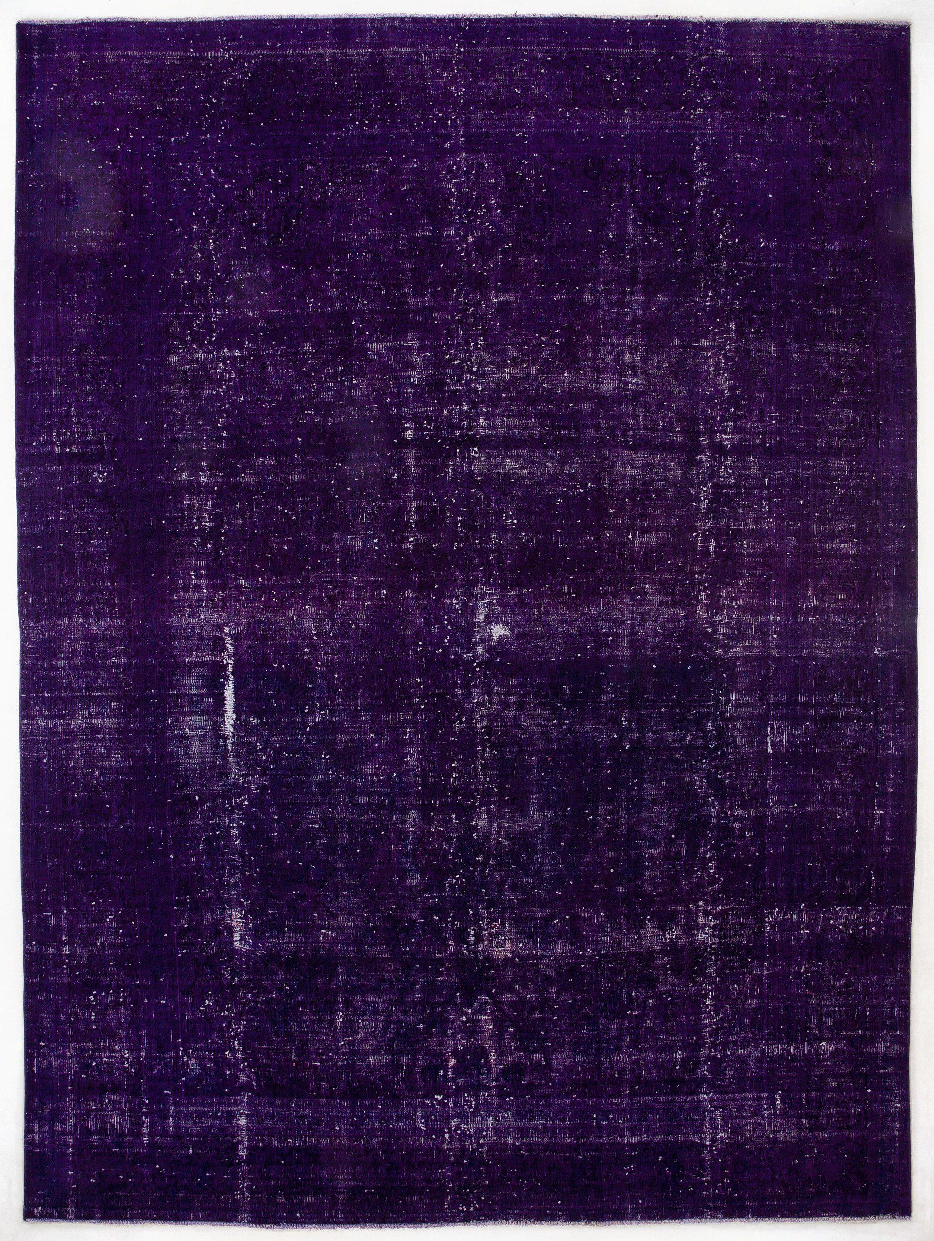 Purple Over Dyed Vintage XLarge Rug 9'0'' x 12'5'' ft 275 x 379 cm