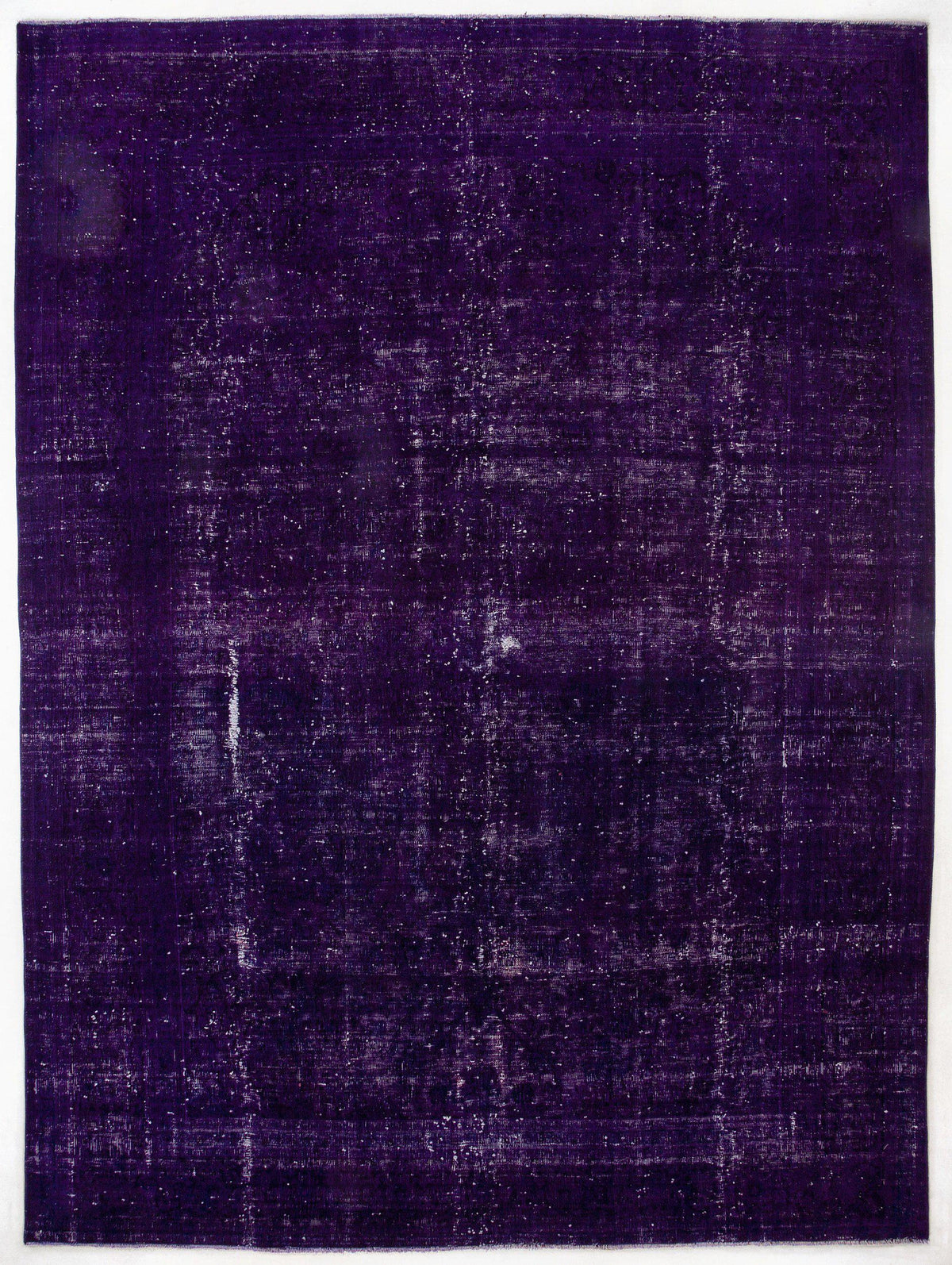 Purple Over Dyed Vintage XLarge Rug 9&#39;0&#39;&#39; x 12&#39;5&#39;&#39; ft 275 x 379 cm