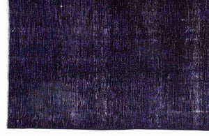Purple Over Dyed Vintage XLarge Rug 9'6'' x 9'10'' ft 290 x 300 cm