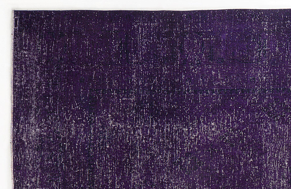 Purple Over Dyed Vintage XLarge Rug 9&#39;10&#39;&#39; x 13&#39;2&#39;&#39; ft 300 x 402 cm
