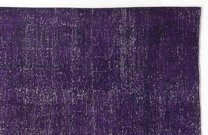 Purple Over Dyed Vintage XLarge Rug 9'10'' x 13'2'' ft 300 x 402 cm