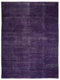 Purple Over Dyed Vintage XLarge Rug 9'10'' x 13'2'' ft 300 x 402 cm