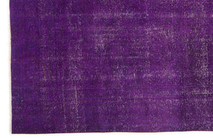 Purple Over Dyed Vintage XLarge Rug 9'8'' x 11'0'' ft 295 x 336 cm