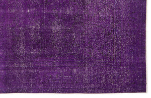 Purple Over Dyed Vintage XLarge Rug 9'8'' x 11'0'' ft 295 x 336 cm