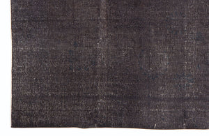Gray Over Dyed Vintage XLarge Rug 8'8'' x 12'3'' ft 265 x 373 cm
