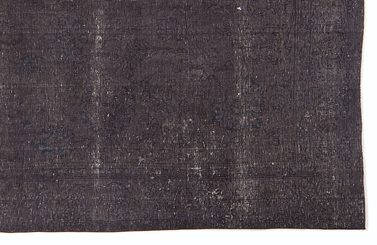 Gray Over Dyed Vintage XLarge Rug 8&#39;8&#39;&#39; x 12&#39;3&#39;&#39; ft 265 x 373 cm