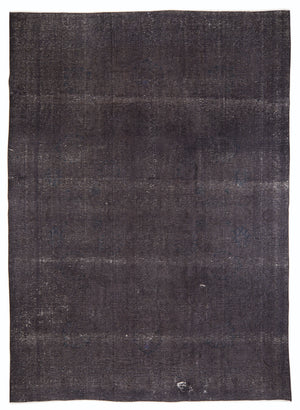 Gray Over Dyed Vintage XLarge Rug 8'8'' x 12'3'' ft 265 x 373 cm