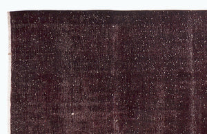 Brown Over Dyed Vintage XLarge Rug 10'1'' x 13'7'' ft 307 x 414 cm
