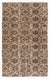 Beige Over Dyed Vintage Rug 4'11'' x 8'1'' ft 151 x 247 cm