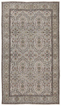 Naturel Over Dyed Vintage Rug 5'4'' x 9'6'' ft 163 x 290 cm