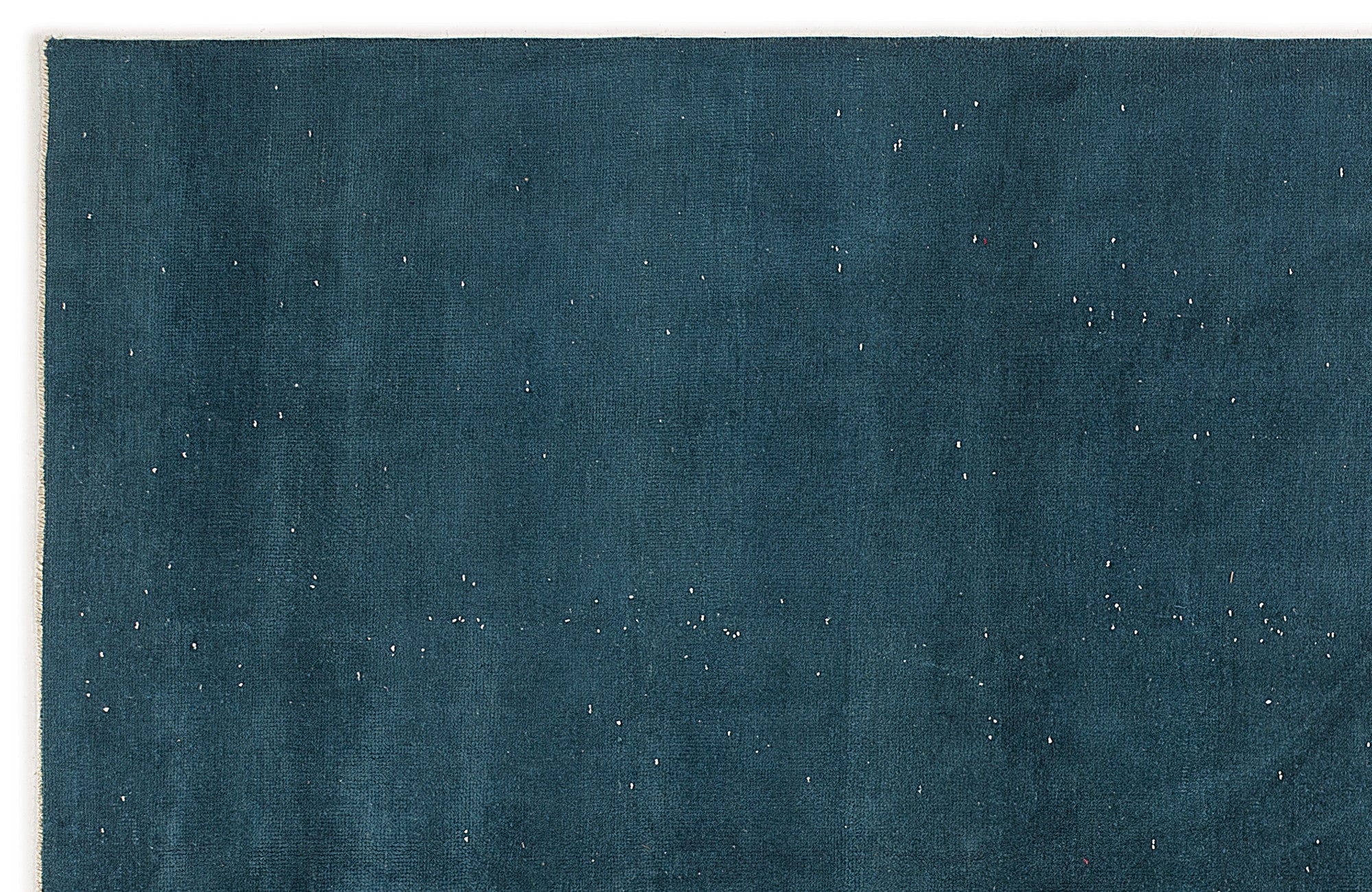 Turquoise  Over Dyed Vintage Rug 5'6'' x 8'4'' ft 168 x 254 cm