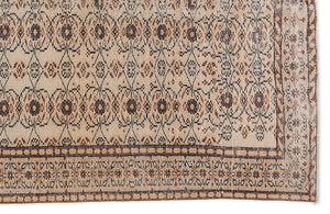 Naturel Over Dyed Vintage Rug 5'7'' x 8'12'' ft 171 x 274 cm