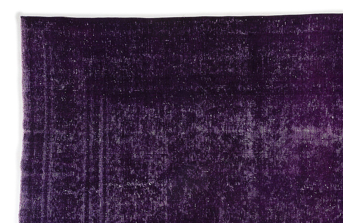 Purple Over Dyed Vintage XLarge Rug 9&#39;0&#39;&#39; x 12&#39;6&#39;&#39; ft 275 x 380 cm