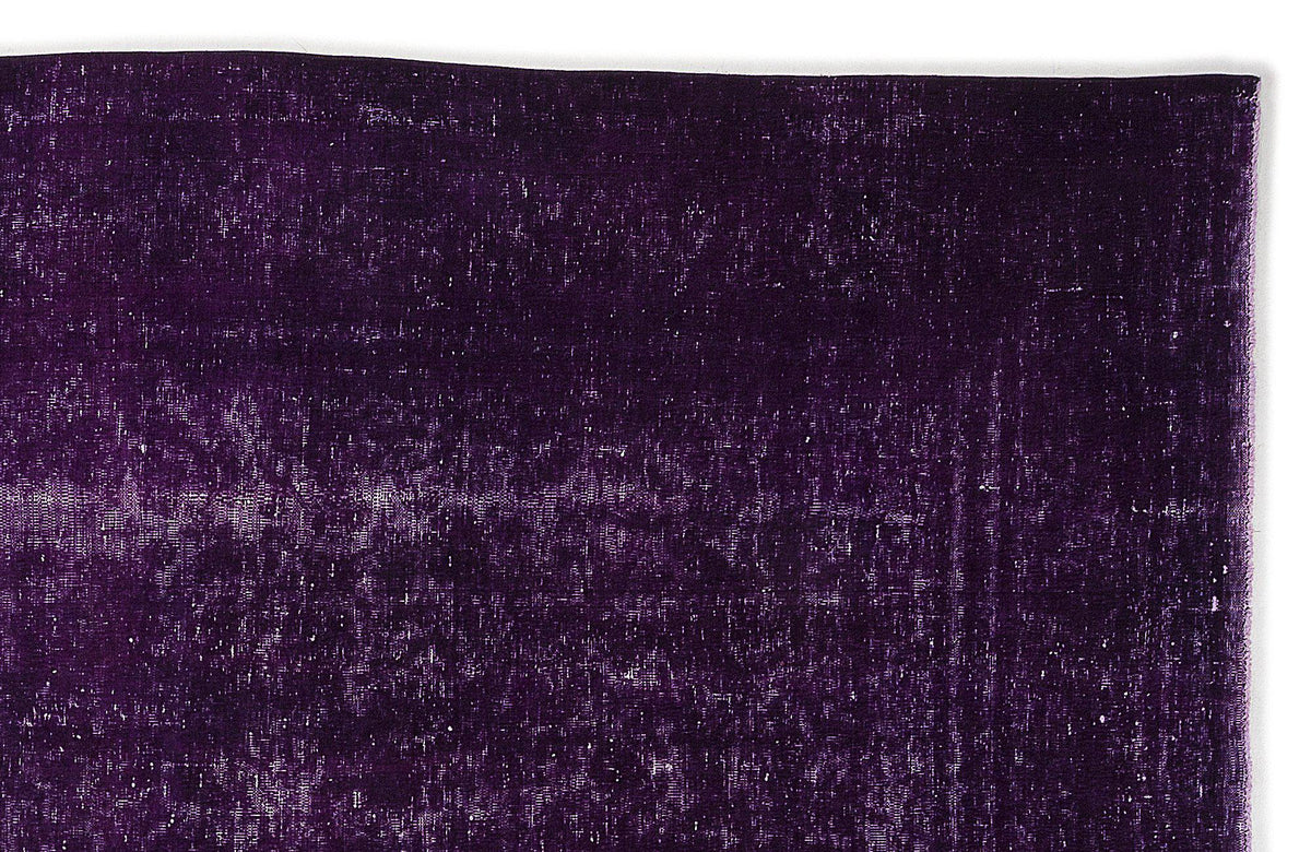 Purple Over Dyed Vintage XLarge Rug 9&#39;0&#39;&#39; x 12&#39;6&#39;&#39; ft 275 x 380 cm
