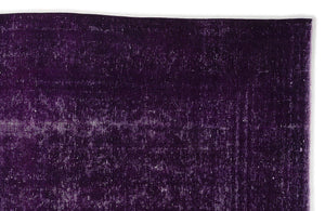 Purple Over Dyed Vintage XLarge Rug 9'0'' x 12'6'' ft 275 x 380 cm