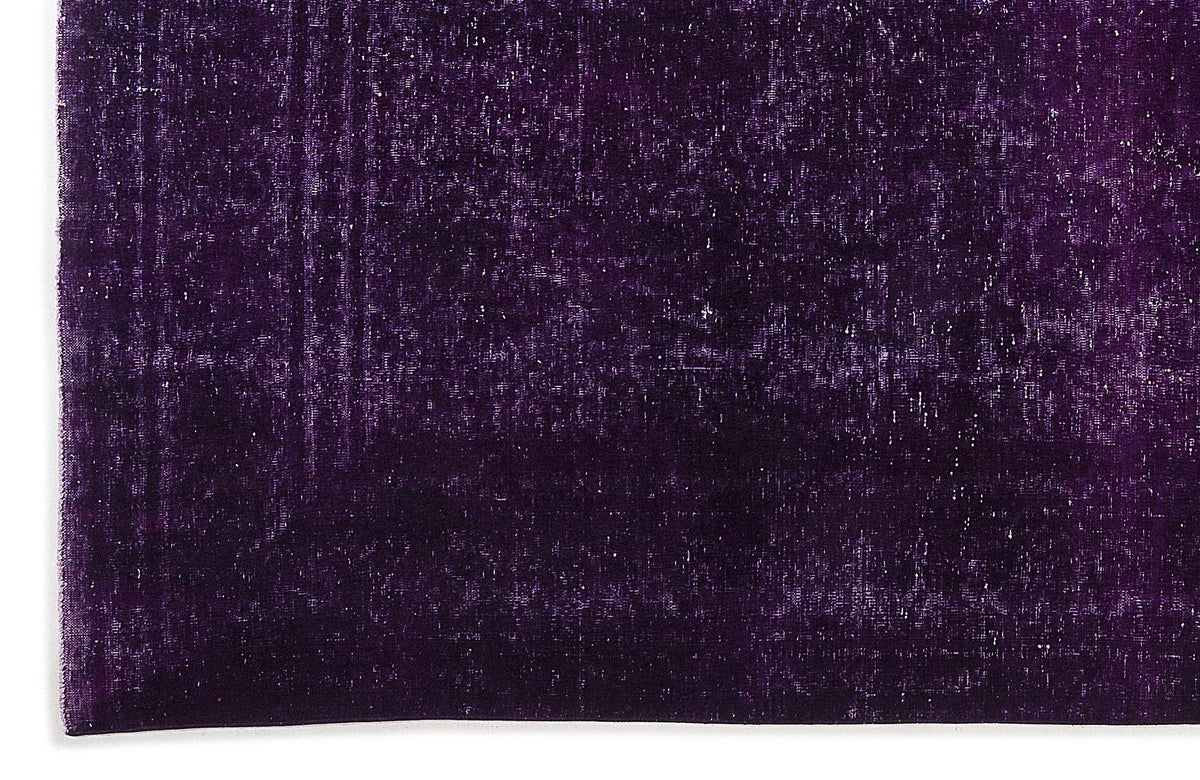 Purple Over Dyed Vintage XLarge Rug 9&#39;0&#39;&#39; x 12&#39;6&#39;&#39; ft 275 x 380 cm