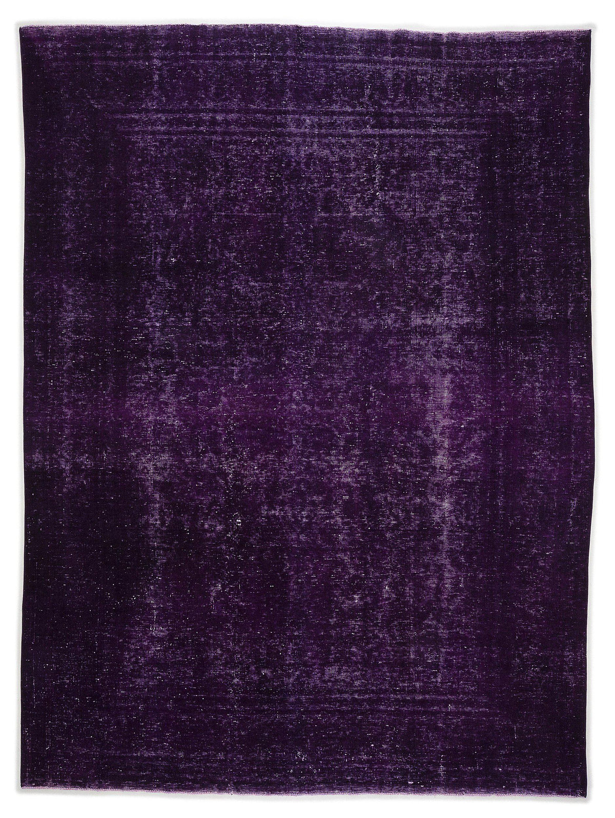 Purple Over Dyed Vintage XLarge Rug 9&#39;0&#39;&#39; x 12&#39;6&#39;&#39; ft 275 x 380 cm
