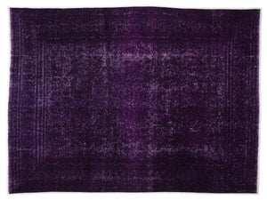 Purple Over Dyed Vintage XLarge Rug 9'0'' x 12'6'' ft 275 x 380 cm