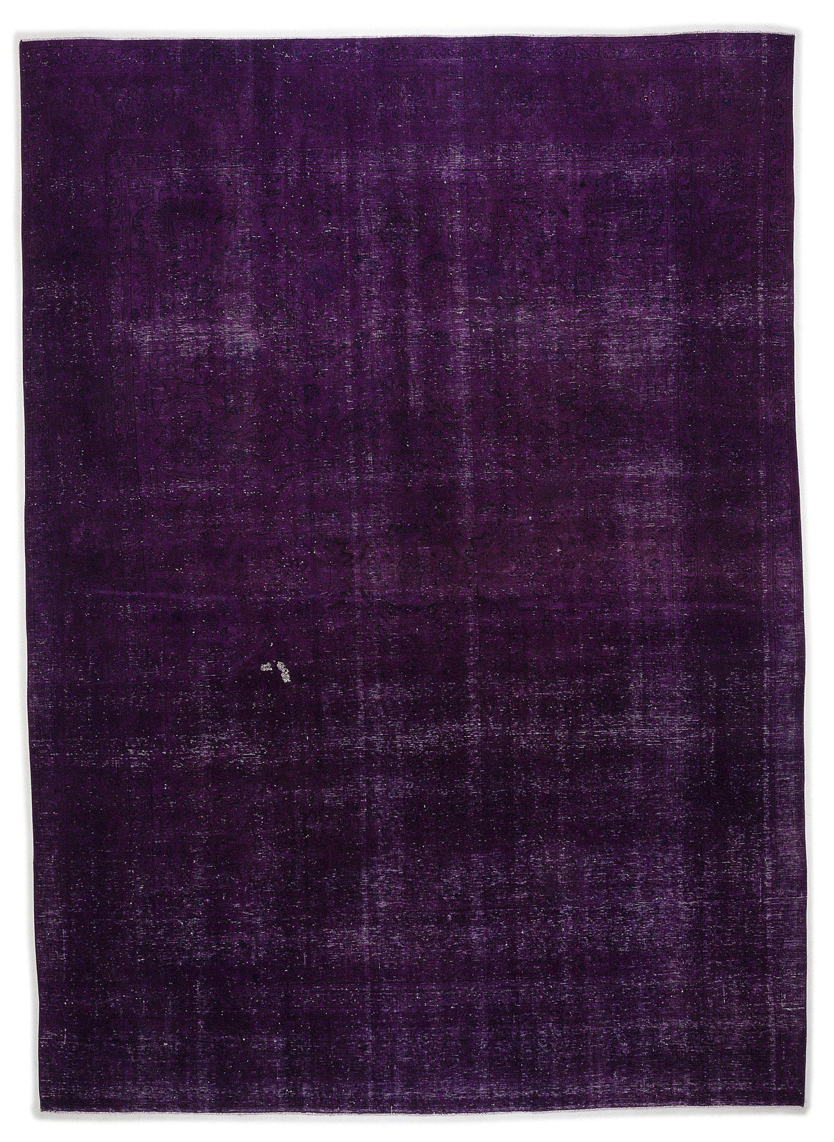 Purple Over Dyed Vintage XLarge Rug 9&#39;4&#39;&#39; x 12&#39;11&#39;&#39; ft 285 x 393 cm