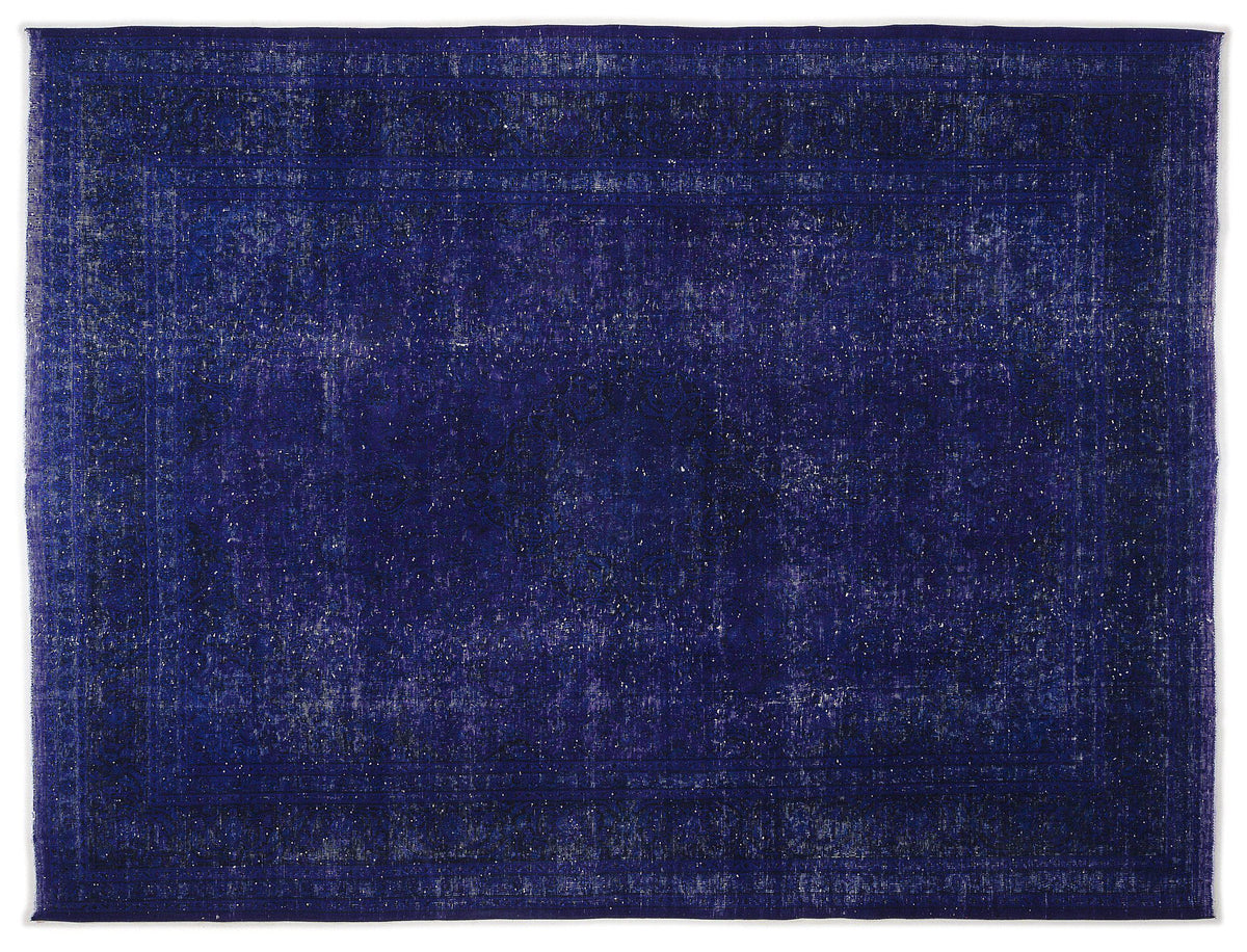 Purple Over Dyed Vintage XLarge Rug 9&#39;8&#39;&#39; x 12&#39;8&#39;&#39; ft 294 x 387 cm