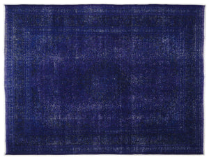 Purple Over Dyed Vintage XLarge Rug 9'8'' x 12'8'' ft 294 x 387 cm