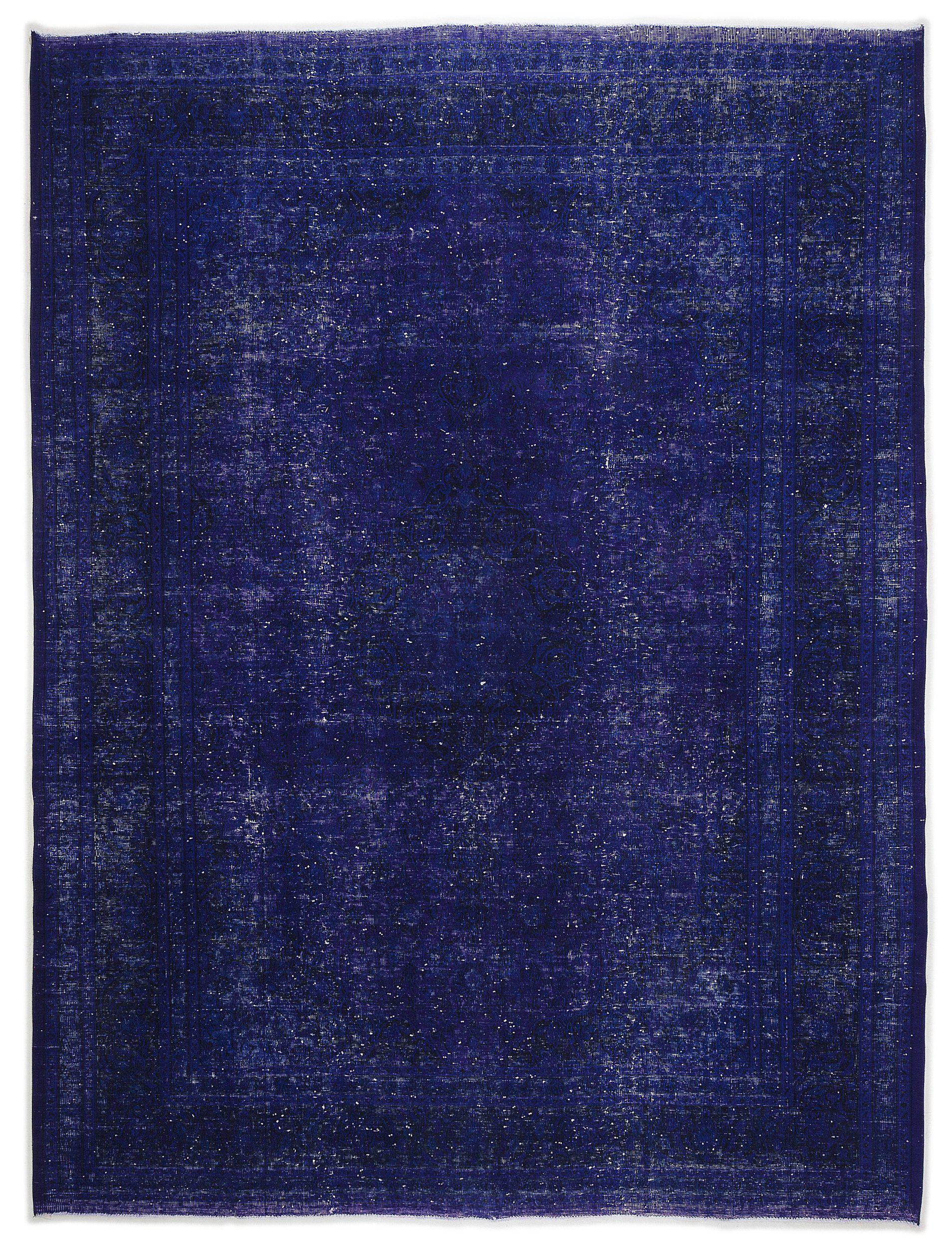 Purple Over Dyed Vintage XLarge Rug 9'8'' x 12'8'' ft 294 x 387 cm