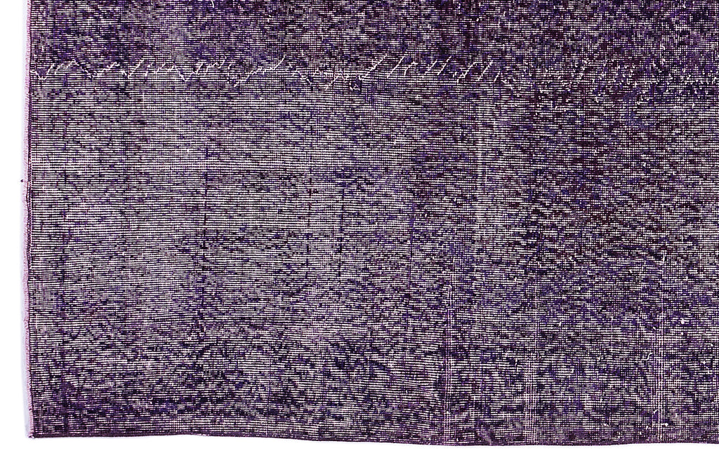 Purple Over Dyed Vintage Rug 6'6'' x 10'4'' ft 197 x 316 cm