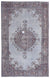 Blue Over Dyed Vintage Rug 5'10'' x 9'3'' ft 178 x 282 cm