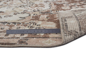 Naturel Over Dyed Vintage Rug 5'11'' x 9'5'' ft 180 x 286 cm