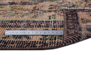 Naturel Over Dyed Vintage Rug 5'3'' x 8'10'' ft 160 x 268 cm