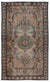 Naturel Over Dyed Vintage Rug 5'3'' x 8'10'' ft 160 x 268 cm