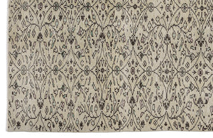 Naturel Over Dyed Vintage Rug 5'5'' x 8'11'' ft 164 x 272 cm