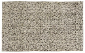 Naturel Over Dyed Vintage Rug 5'5'' x 8'11'' ft 164 x 272 cm